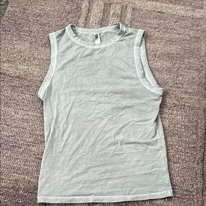 SKIMS Light Gray Tank Top